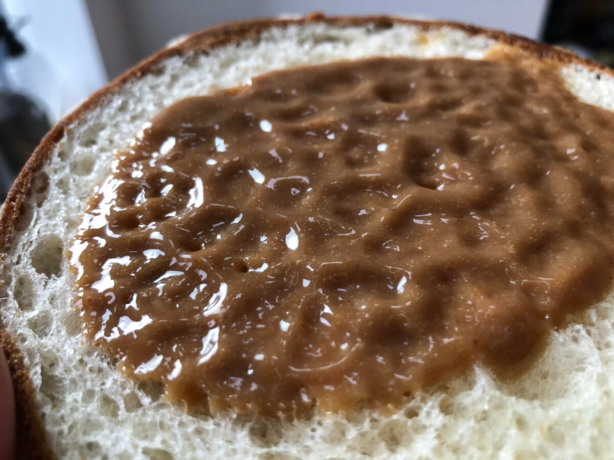 黒糖メロンパンきなこクリーム