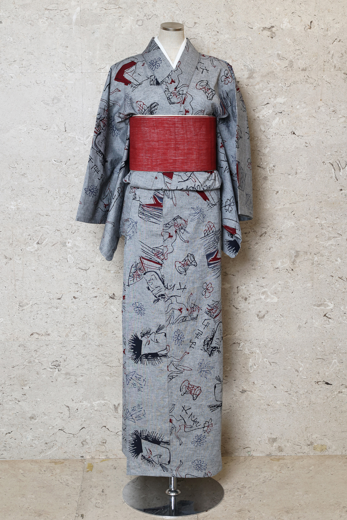 ゆかた製造卸「三勝」が2022年の新作浴衣を発表 「蜻蛉」柄と「薊」柄 ...