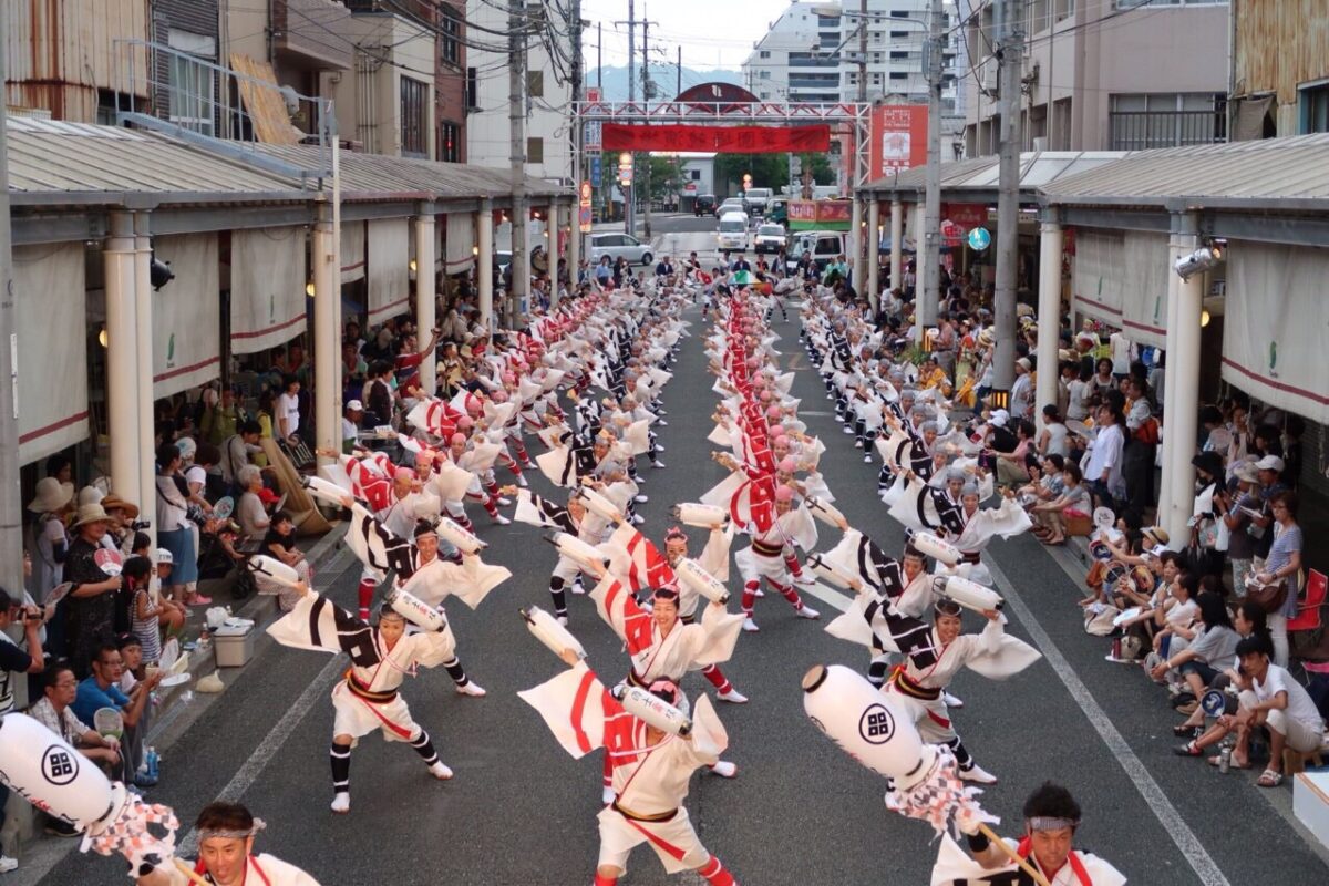 國士舞双　2016年　菜園場の様子