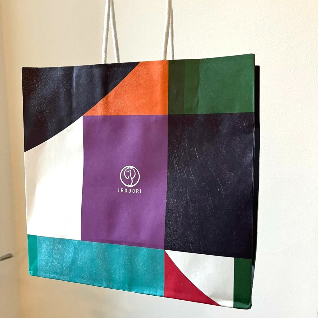 IRODORI限定の紙袋