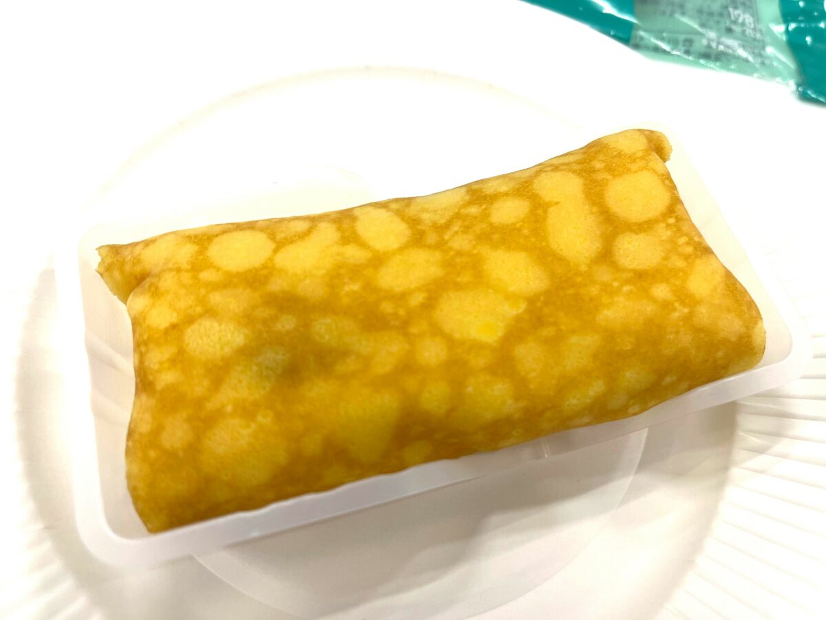 クレープのキリン柄