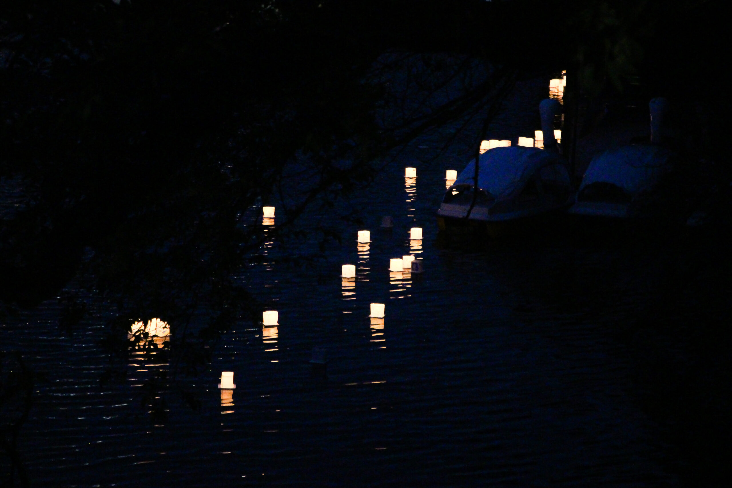 千鳥ヶ淵灯ろう流し