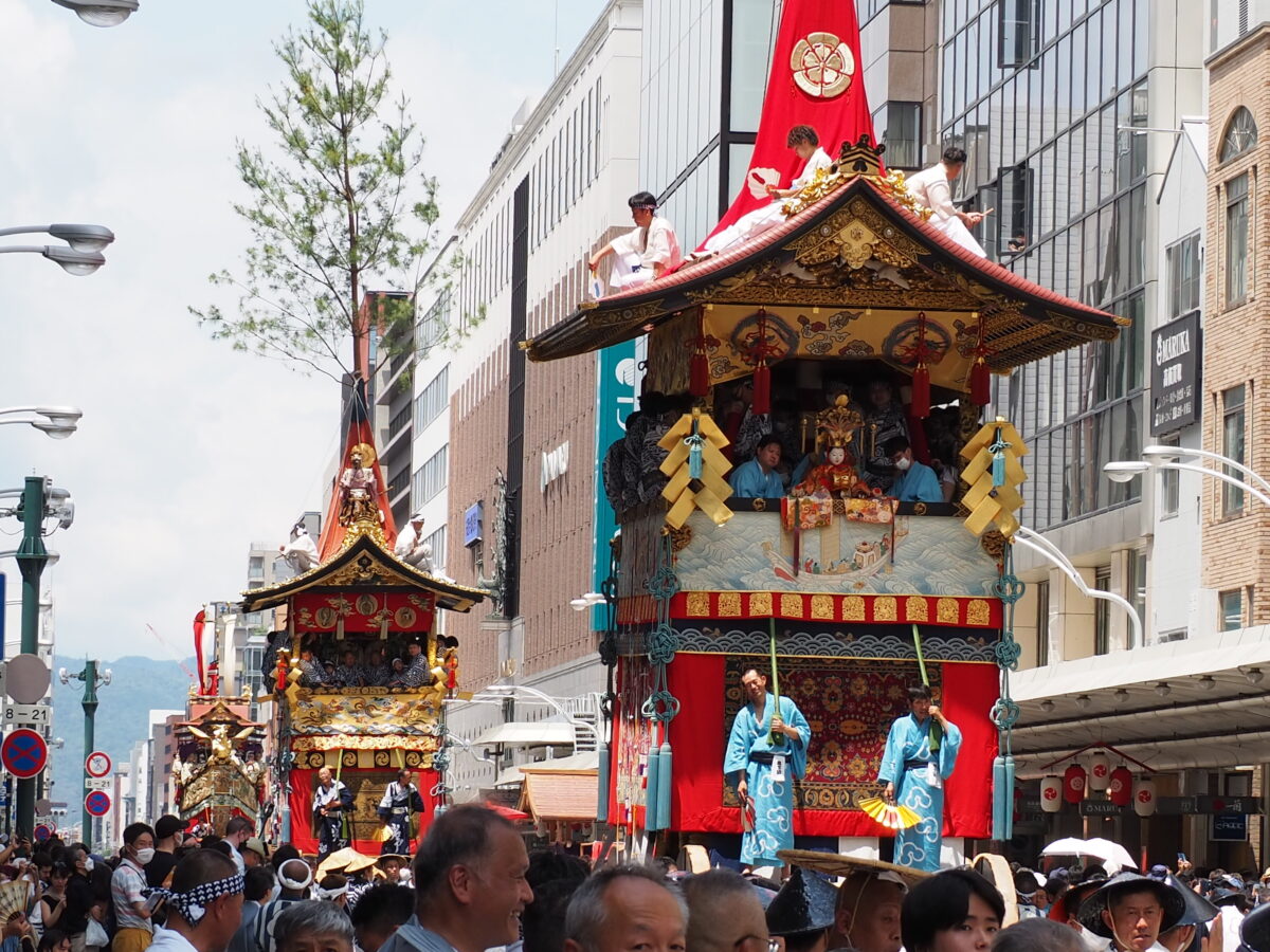祇園祭 3年ぶりの山鉾巡行