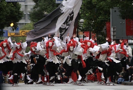 REDA舞神楽 演舞の様子