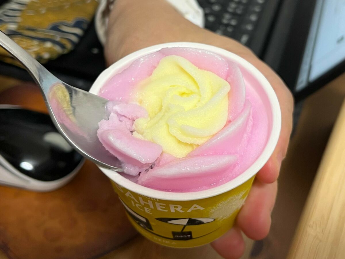 ババヘラアイス