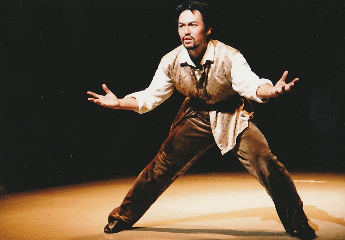 ミュージカルに夢中な岡元氏