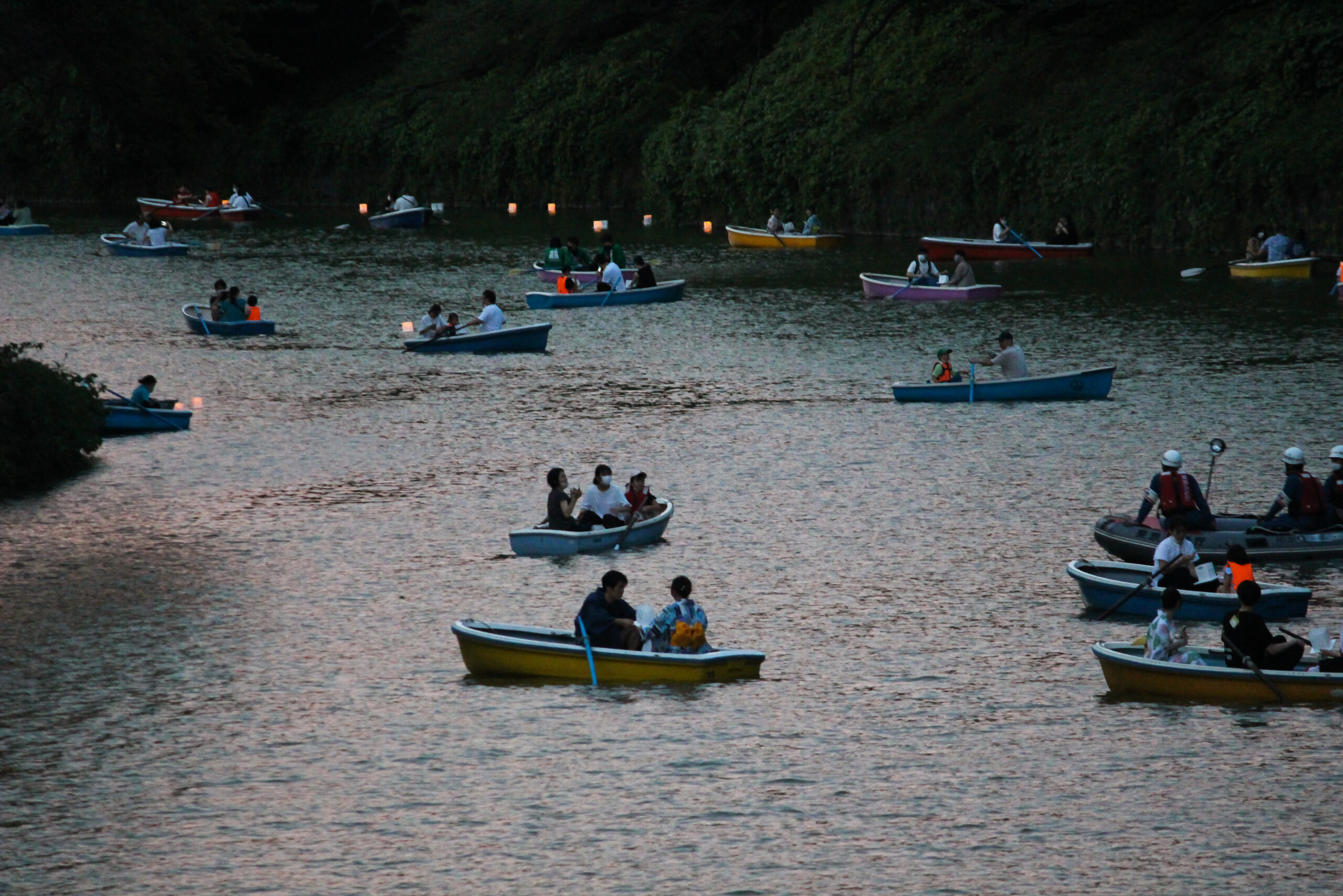 千鳥ヶ淵灯ろう流し