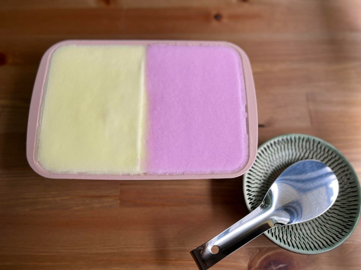 ババヘラアイスとヘラ