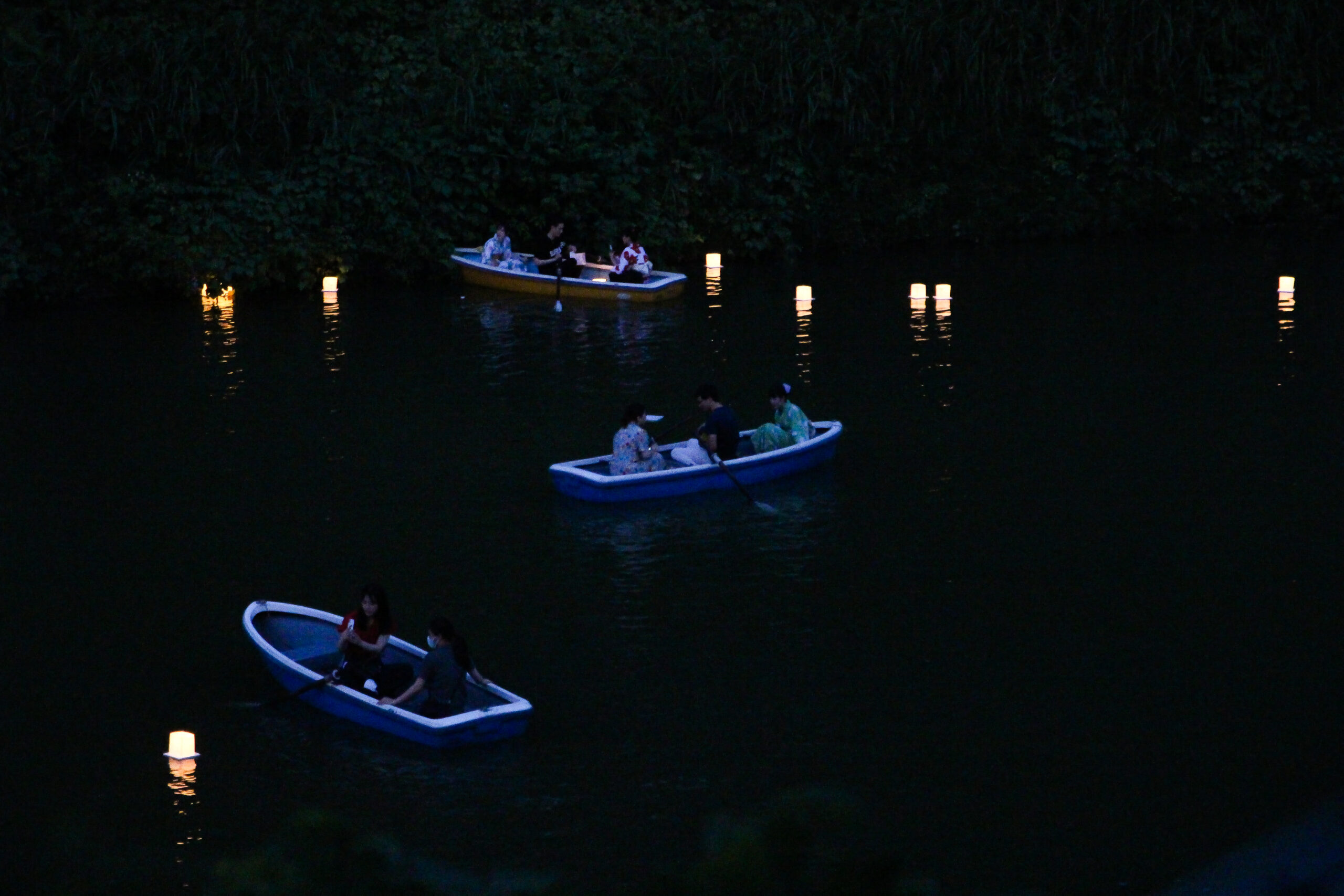 千鳥ヶ淵灯ろう流し