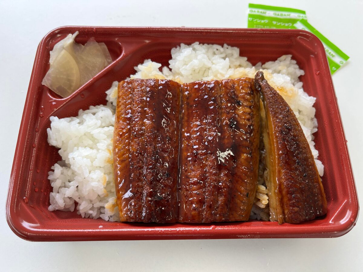 ガスト うなぎ弁当