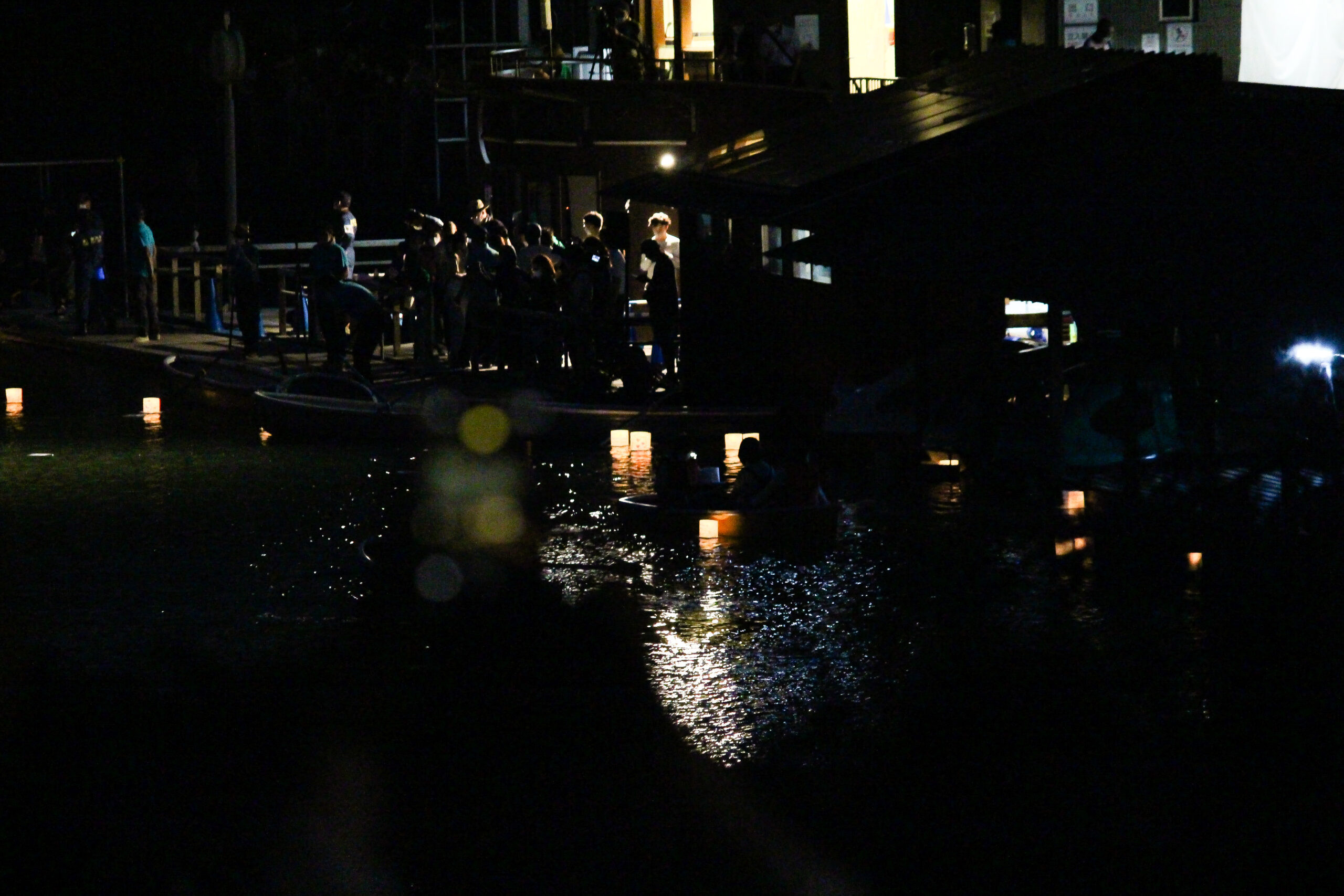 千鳥ヶ淵灯ろう流し