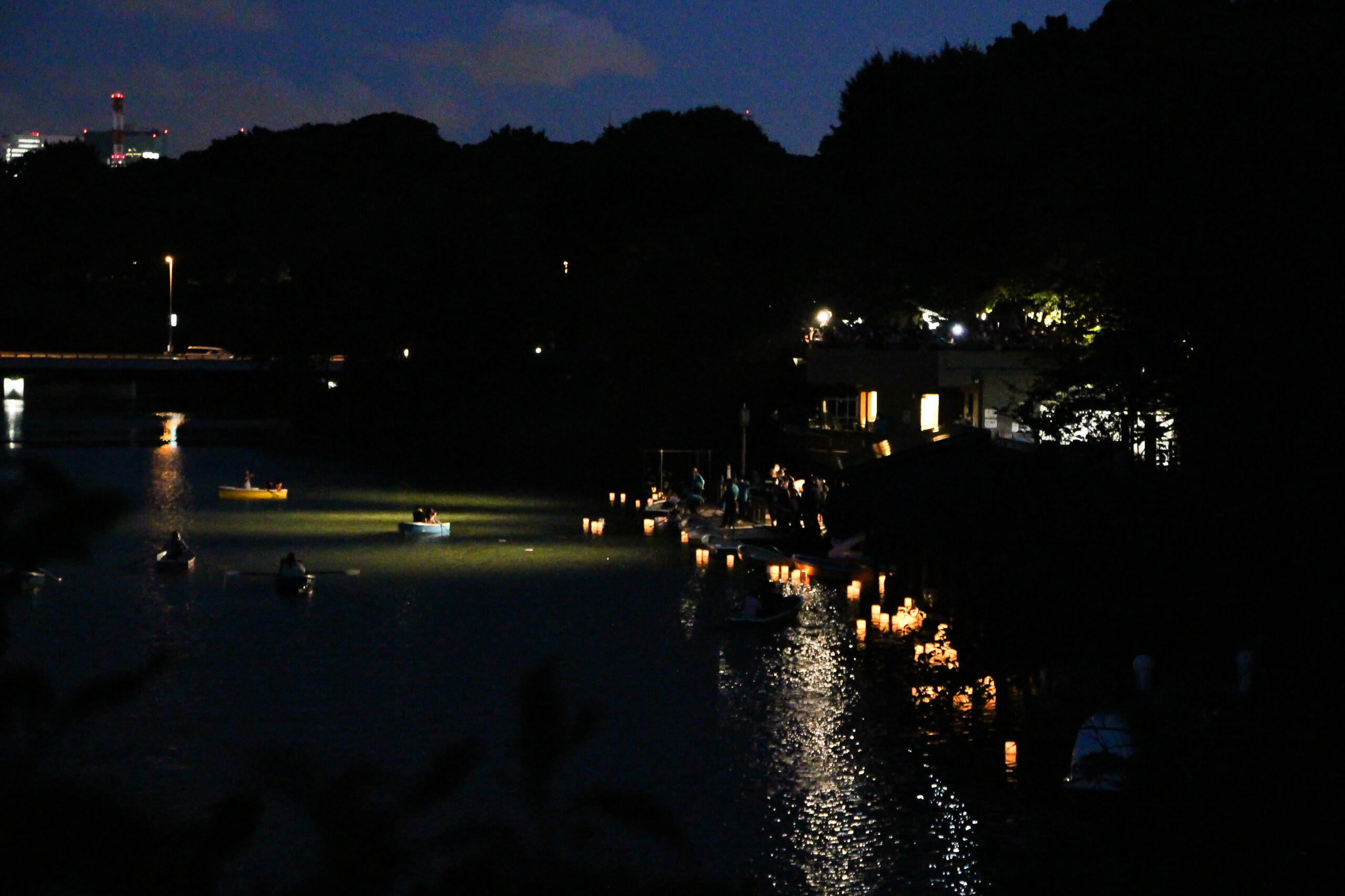 千鳥ヶ淵灯ろう流し
