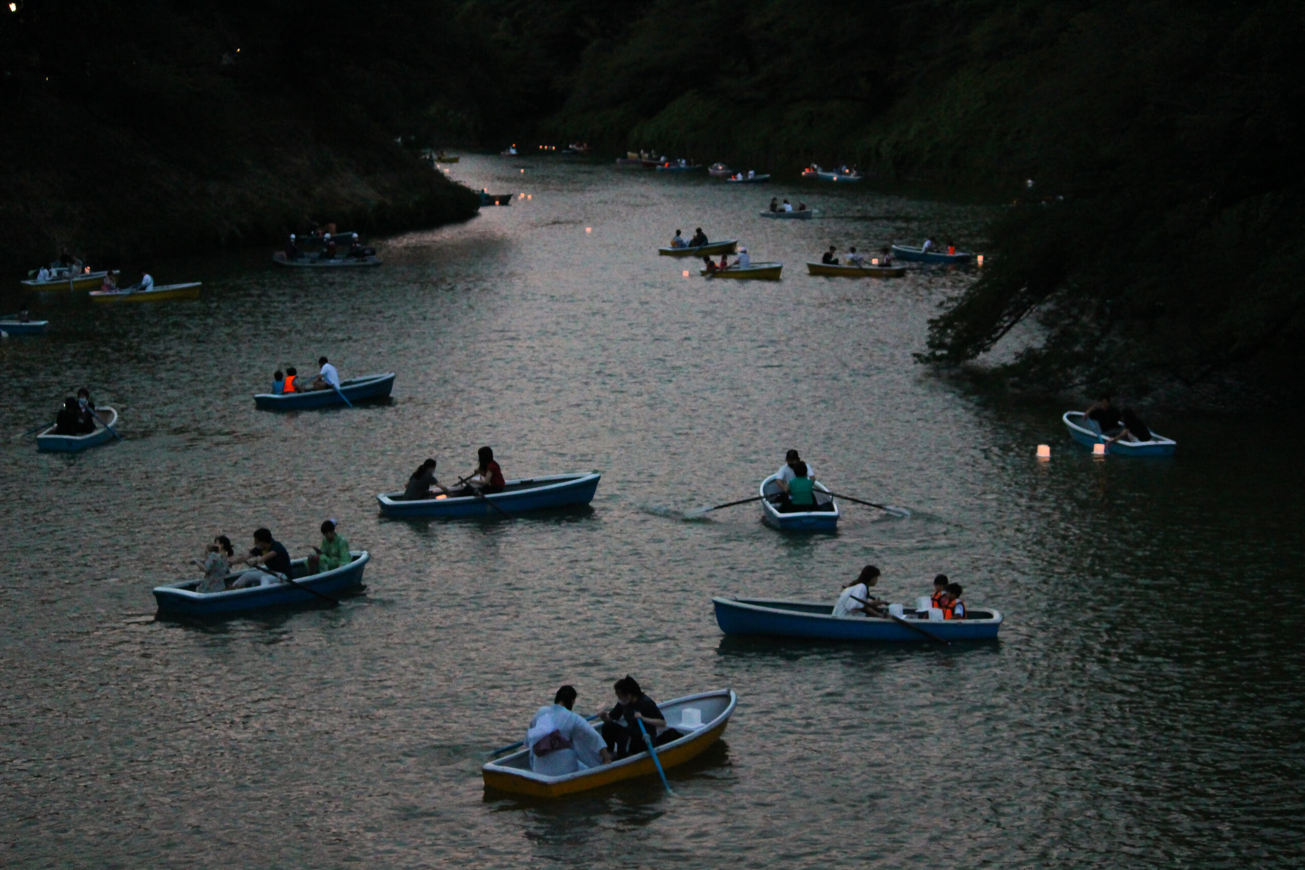 千鳥ヶ淵灯ろう流し