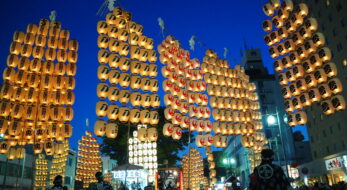 日本三大提灯祭りとは？いつ開催？秋田竿燈まつり、二本松の提灯祭り、もう一つはどこ？