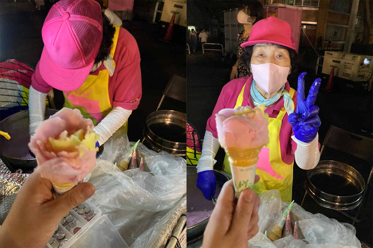 ババヘラ 竿燈③