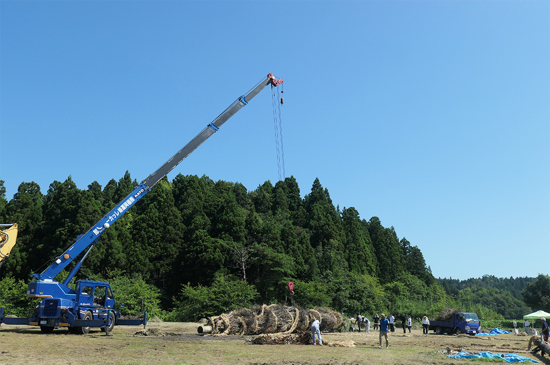 能登島向田の火祭