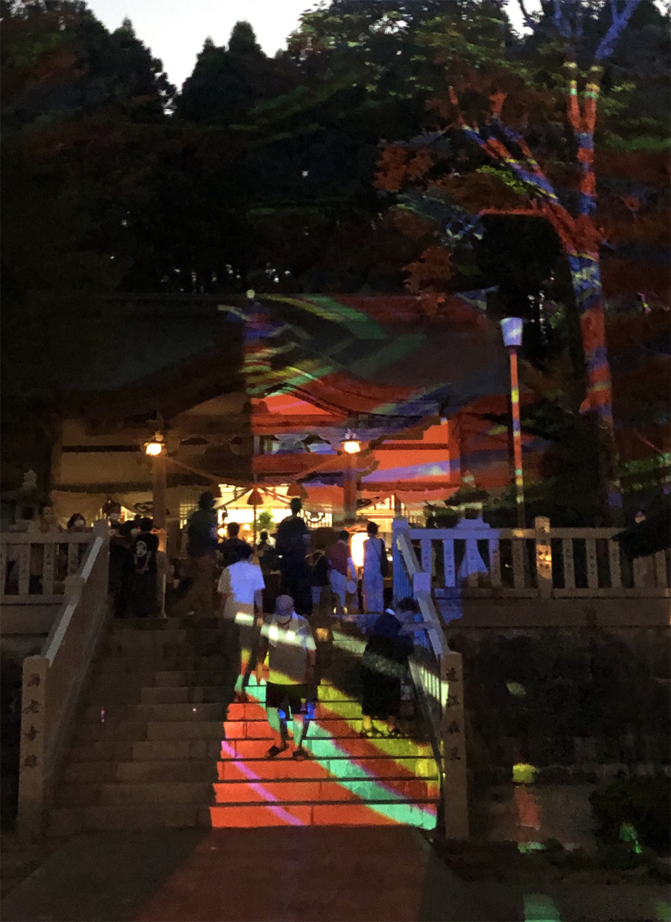 能登島向田の火祭伊夜比咩神社