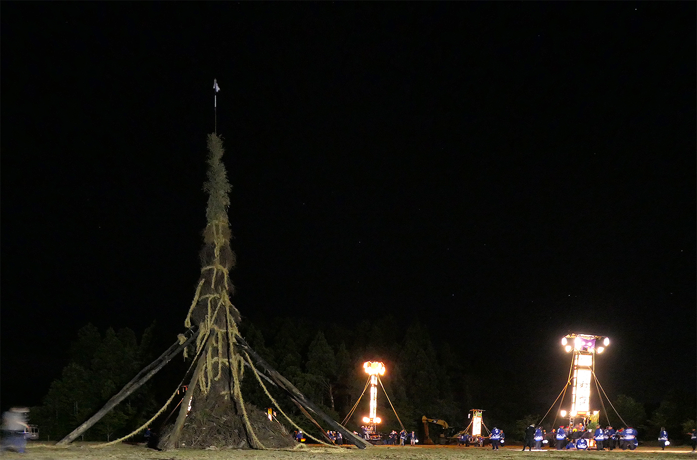 能登島向田の火祭