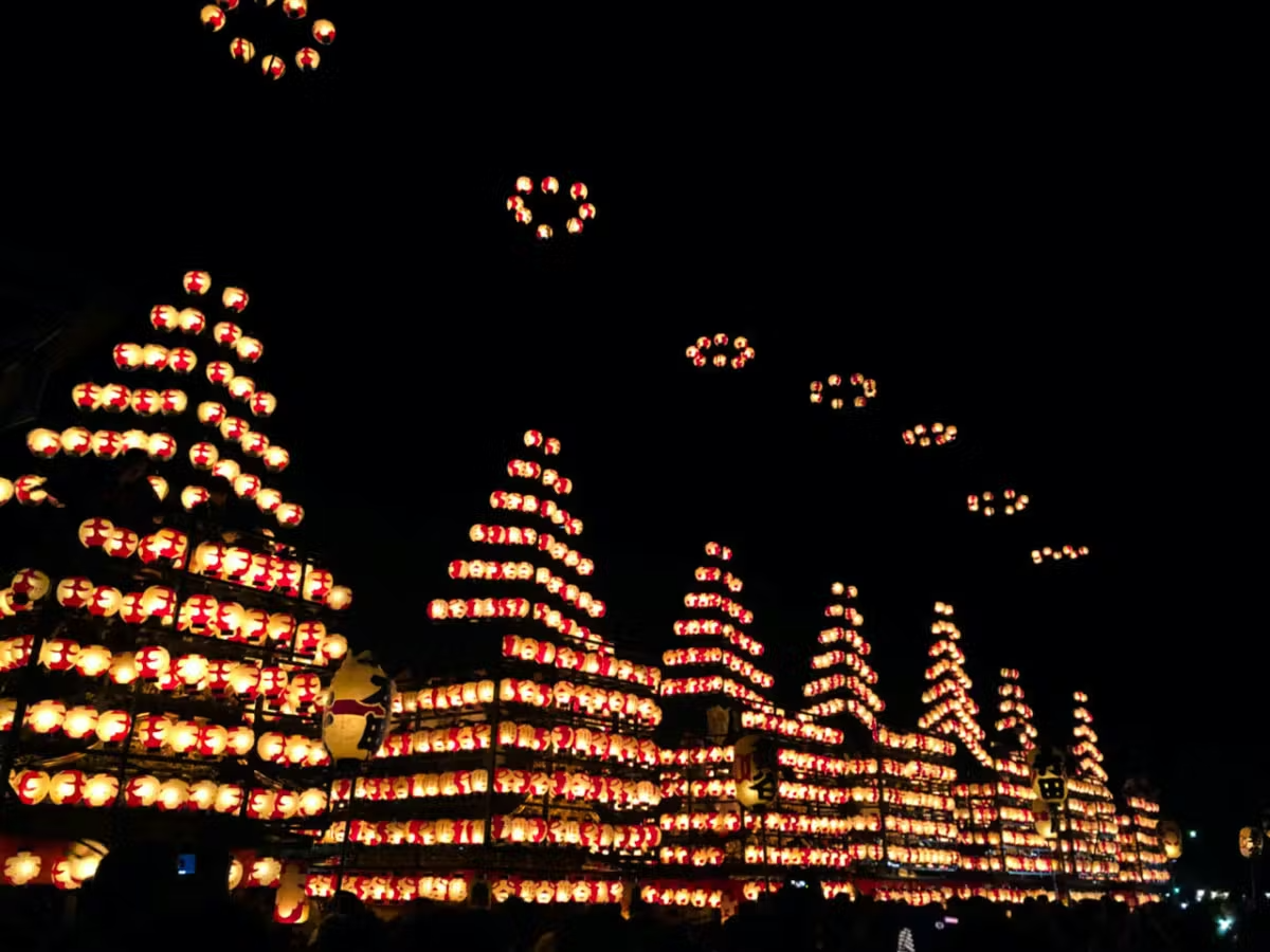日本三大提灯祭りとは？いつ開催？秋田竿燈まつり、尾張津島天王祭、もう一つはどこ？