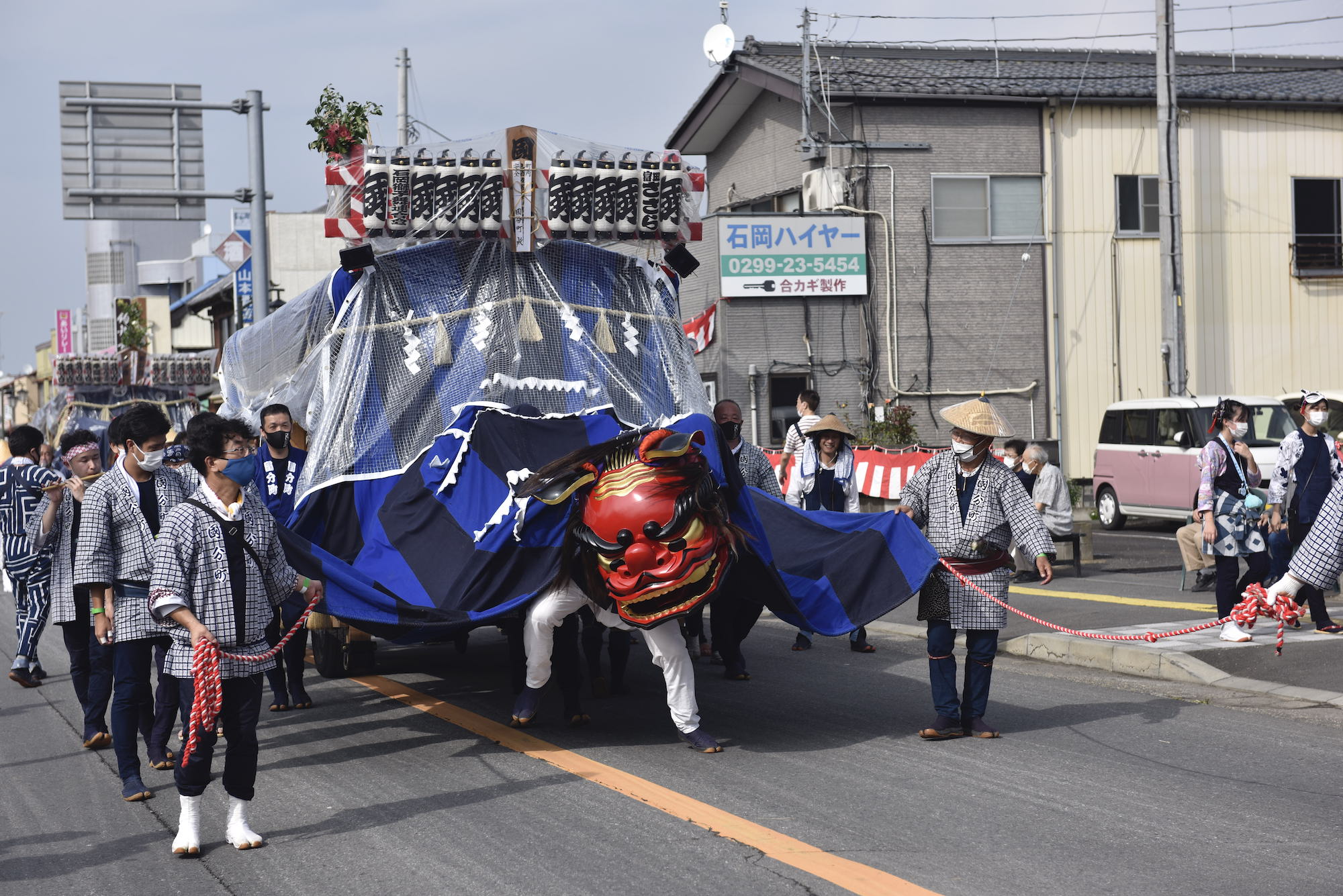 獅子舞の大行列！なぜこんなに盛ん？常陸國總社宮例大祭（石岡のお