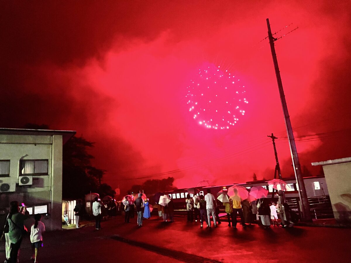 花火　鳴子温泉