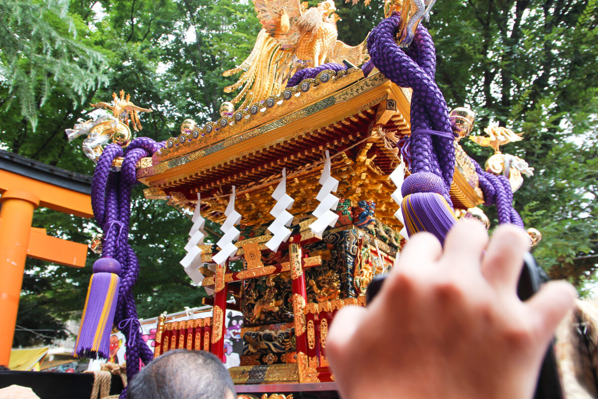2023年の品川・旗の台「旗岡八幡神社例大祭」は9月9日から！射的や型抜きなど露店が80店も出るよ！