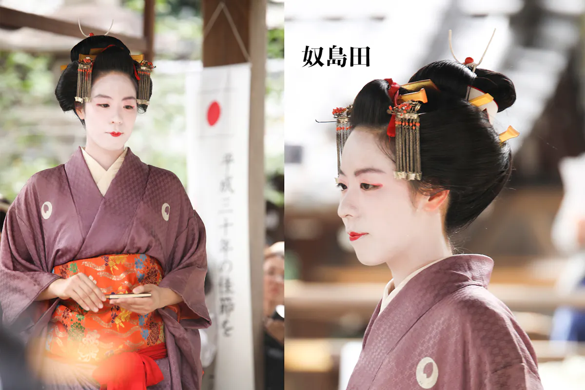 芸者 舞妓 日本髪 櫛 かんざし 日本髪かつら 演芸 大振り （古墳時代 