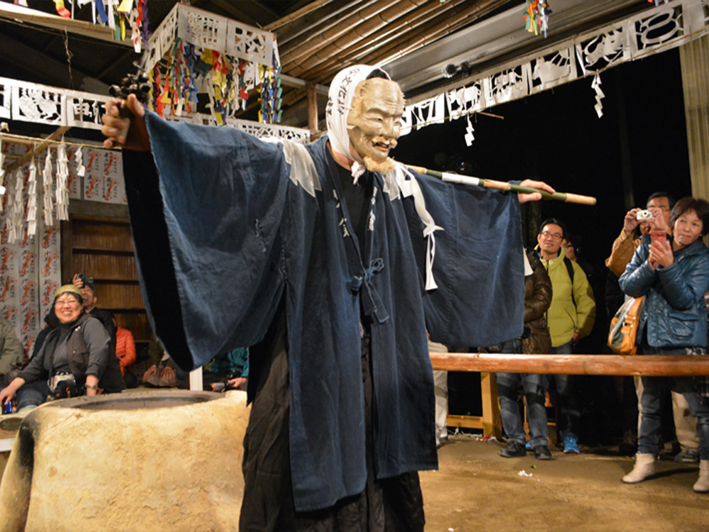 実際の花祭の様子（東園目地区）