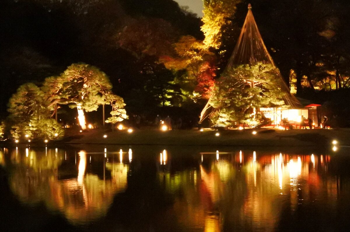 3年ぶりに開催！「庭紅葉の六義園 夜間特別観賞」都心の静かな秋の輝きをレポ