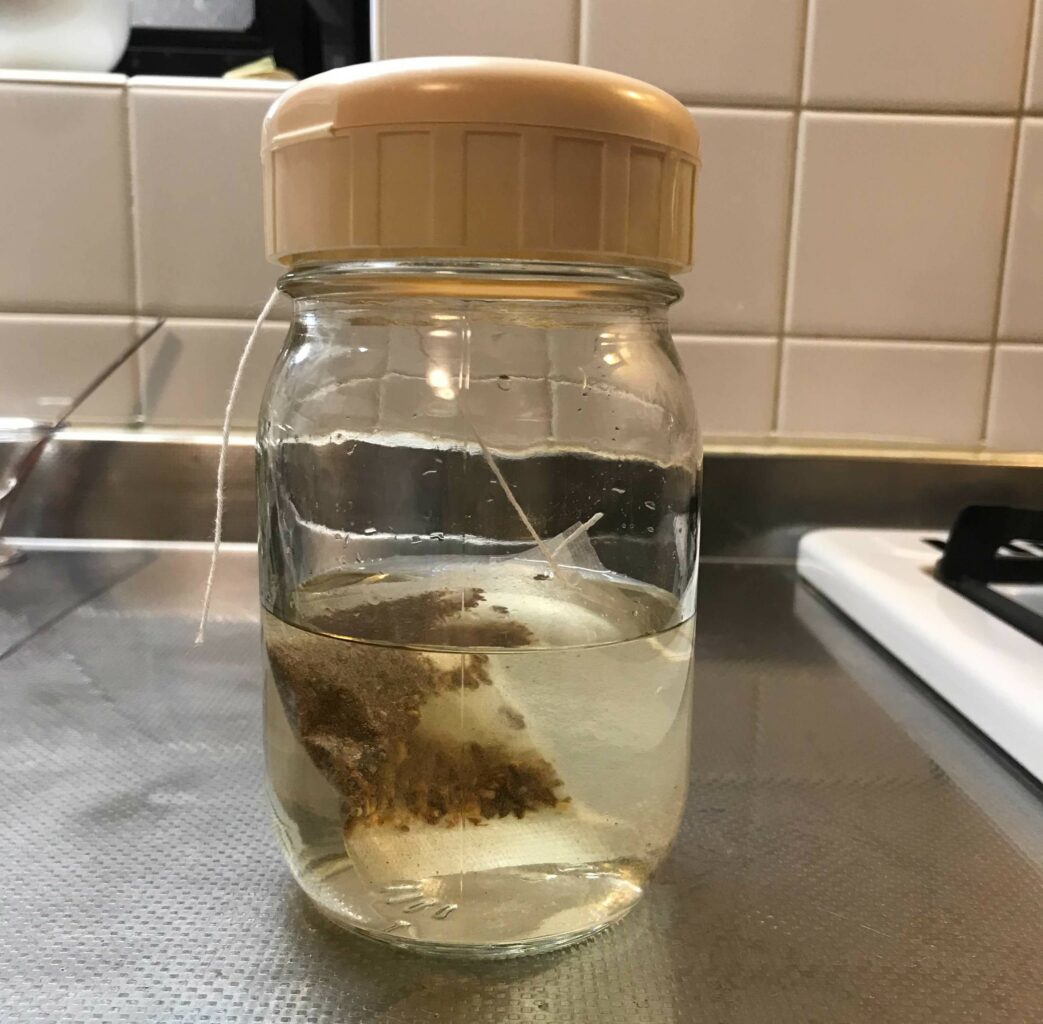 仕込み中のお屠蘇