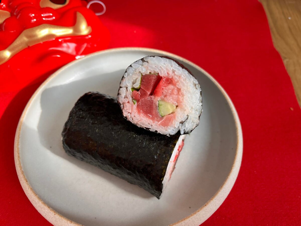 3種のまぐろ恵方巻