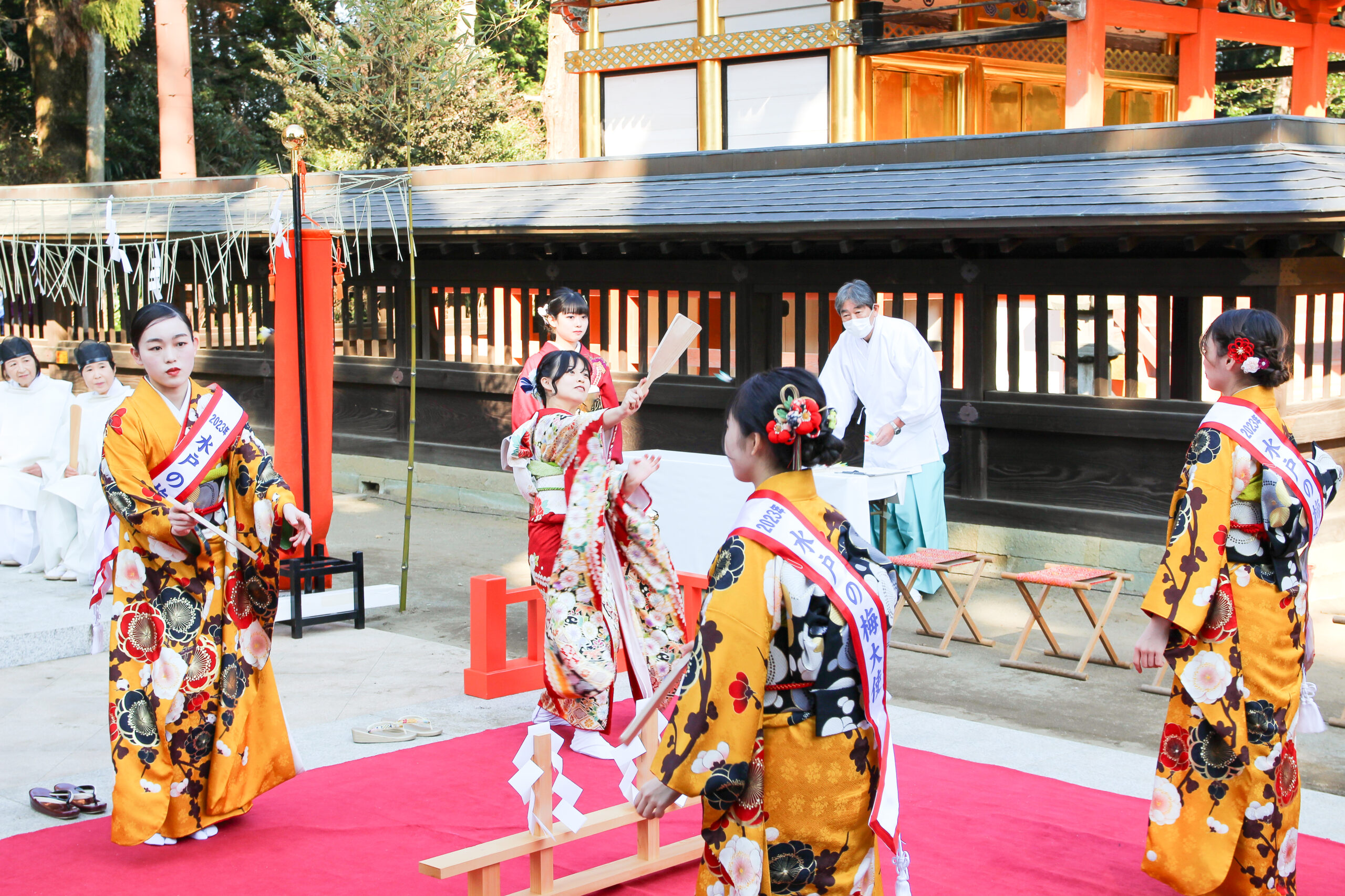 水戸八幡宮はねつき