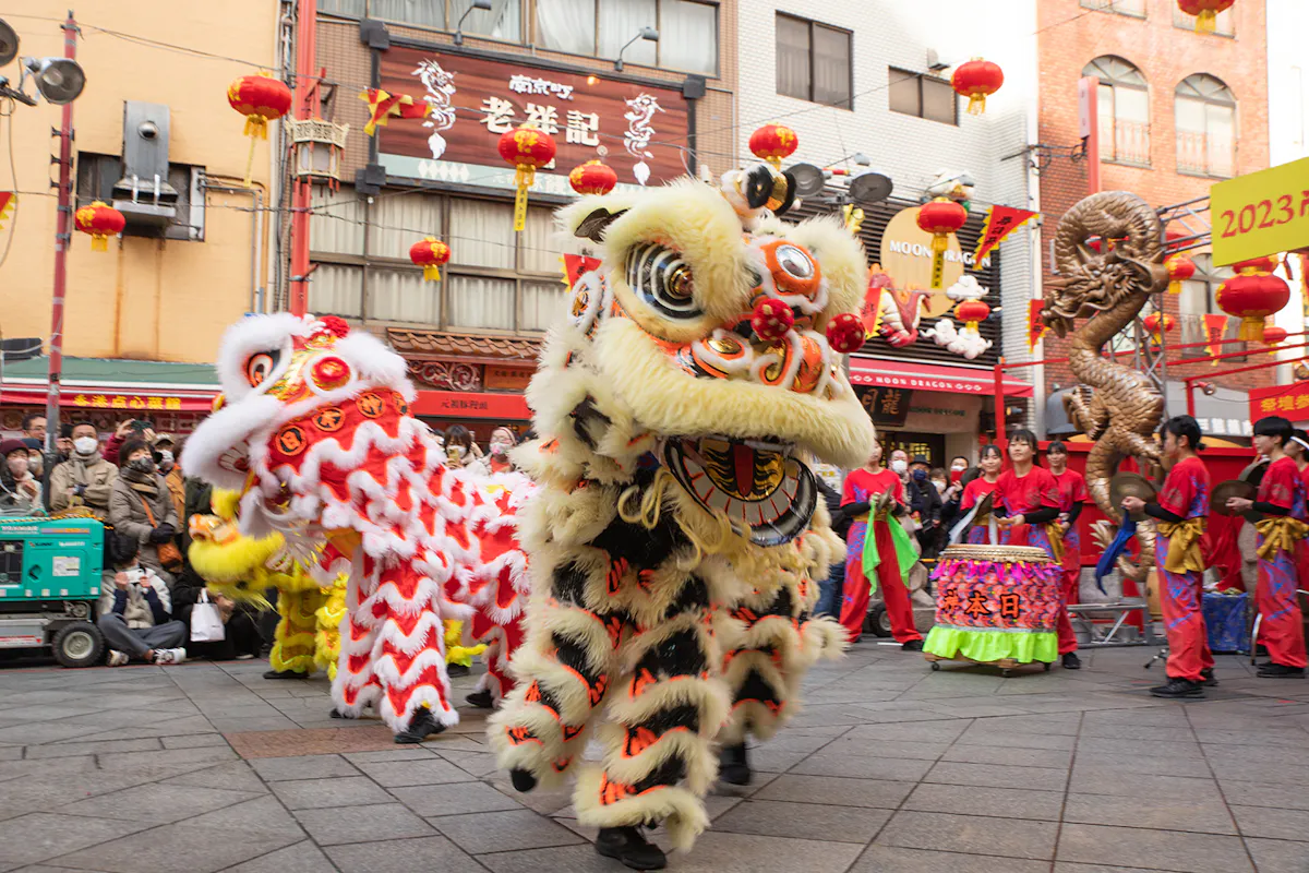 変面、獅子舞、龍舞も！南京町春節祭は3年ぶりの大盛況！｜株式会社オマツリジャパン