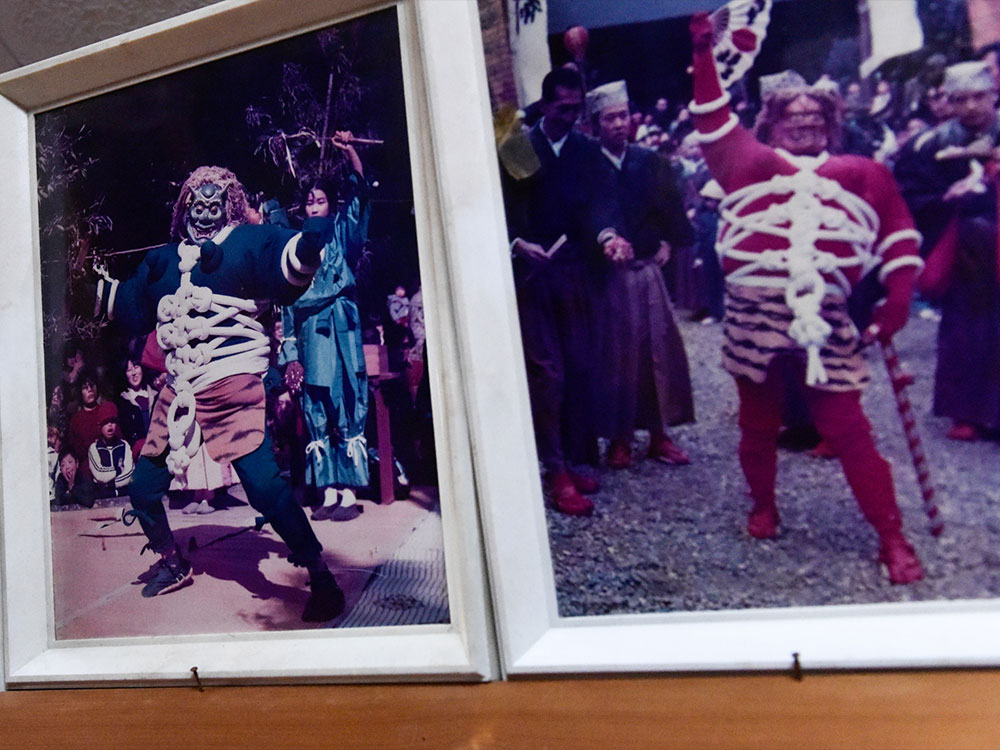 鬼祭の古い写真