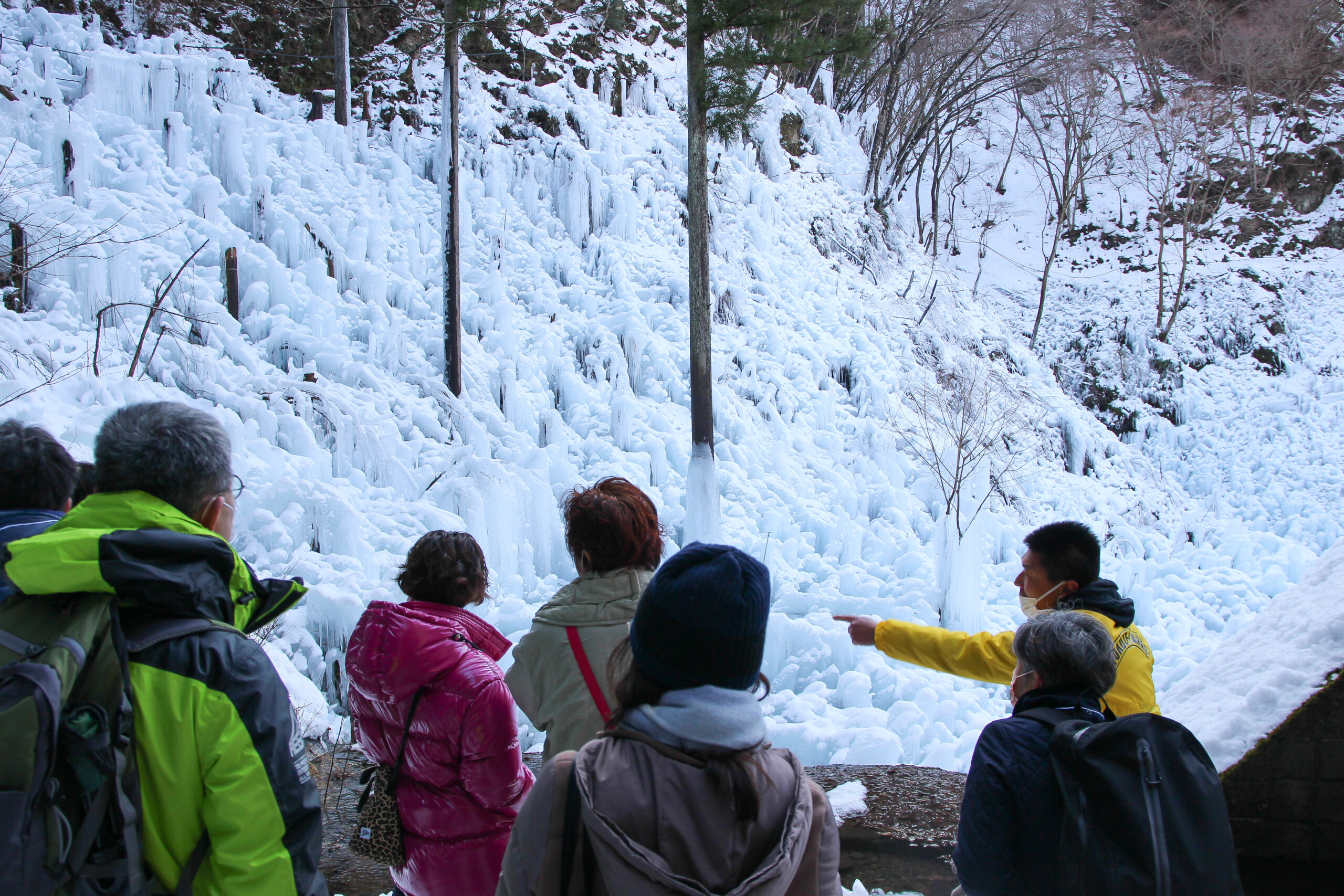 あしがくぼの氷柱