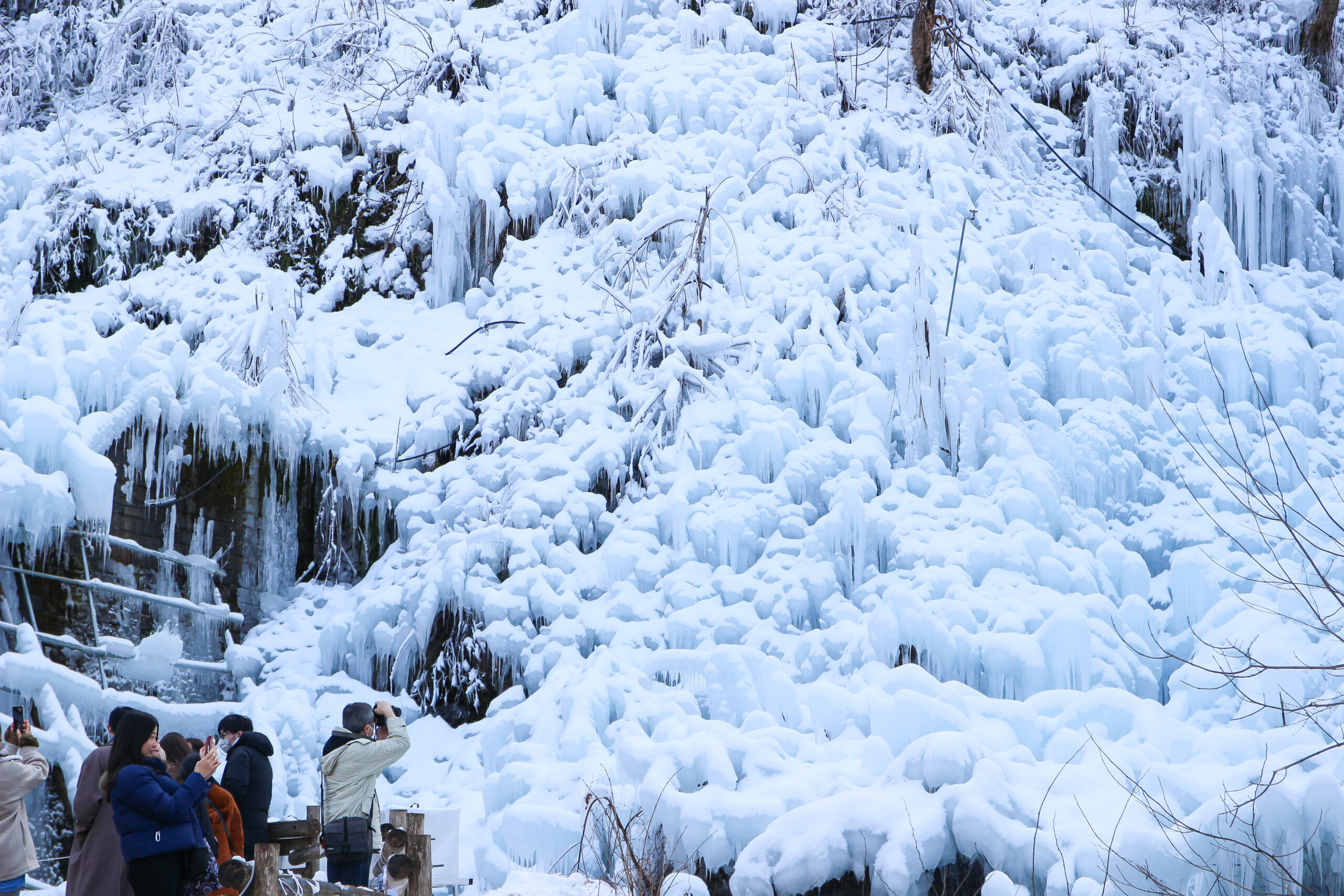あしがくぼの氷柱