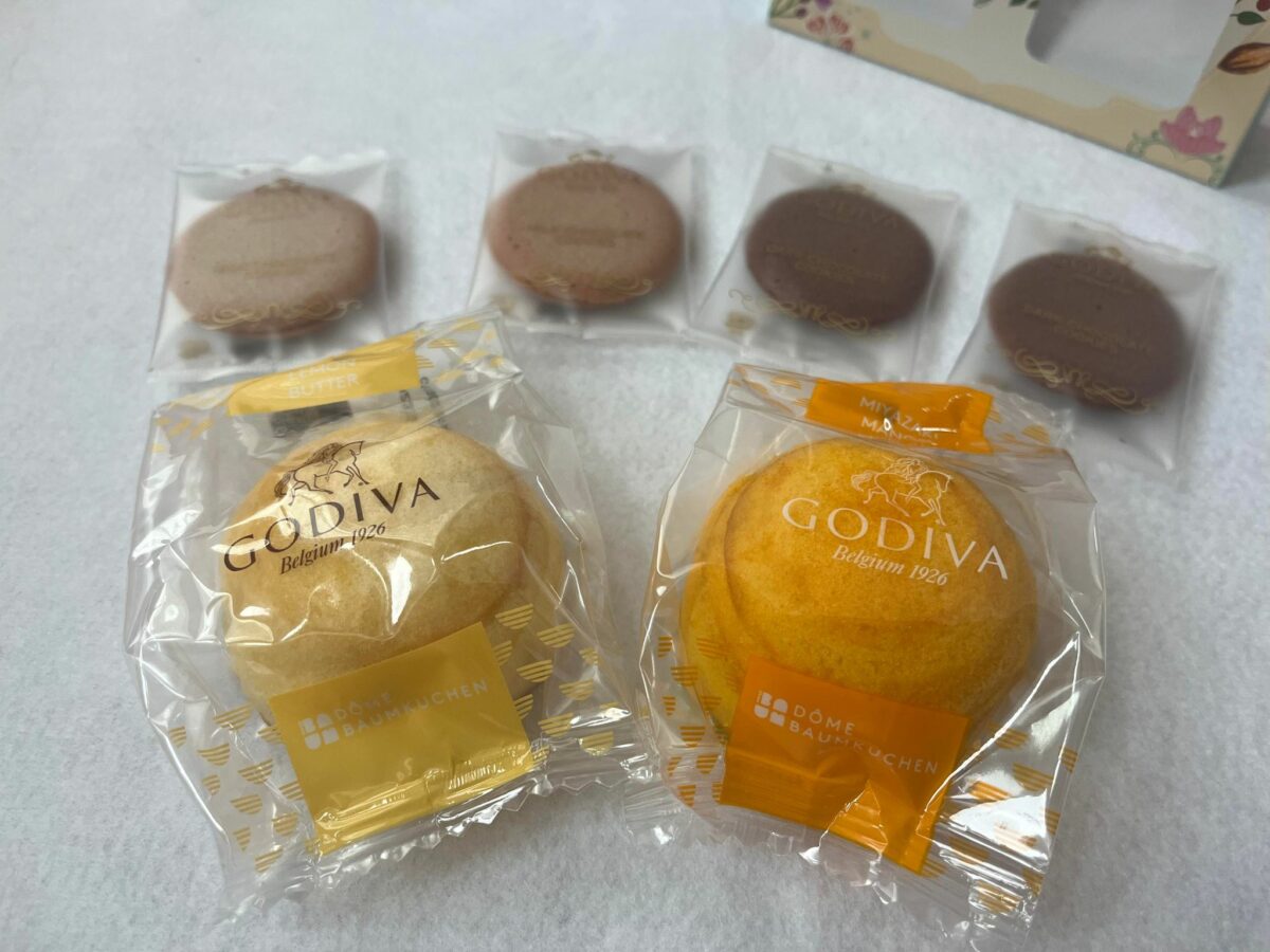 ゴディバのスイーツセット