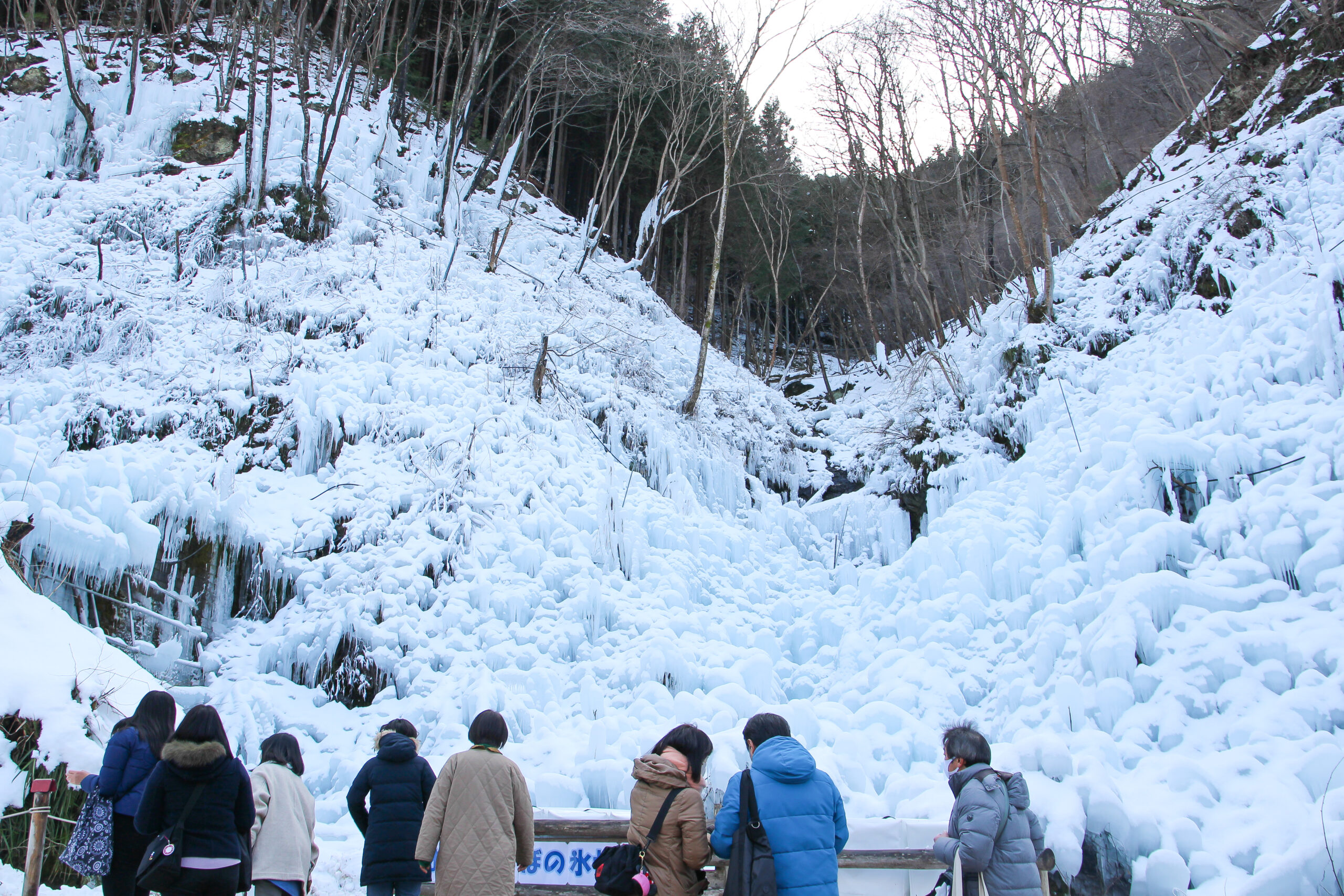 あしがくぼの氷柱