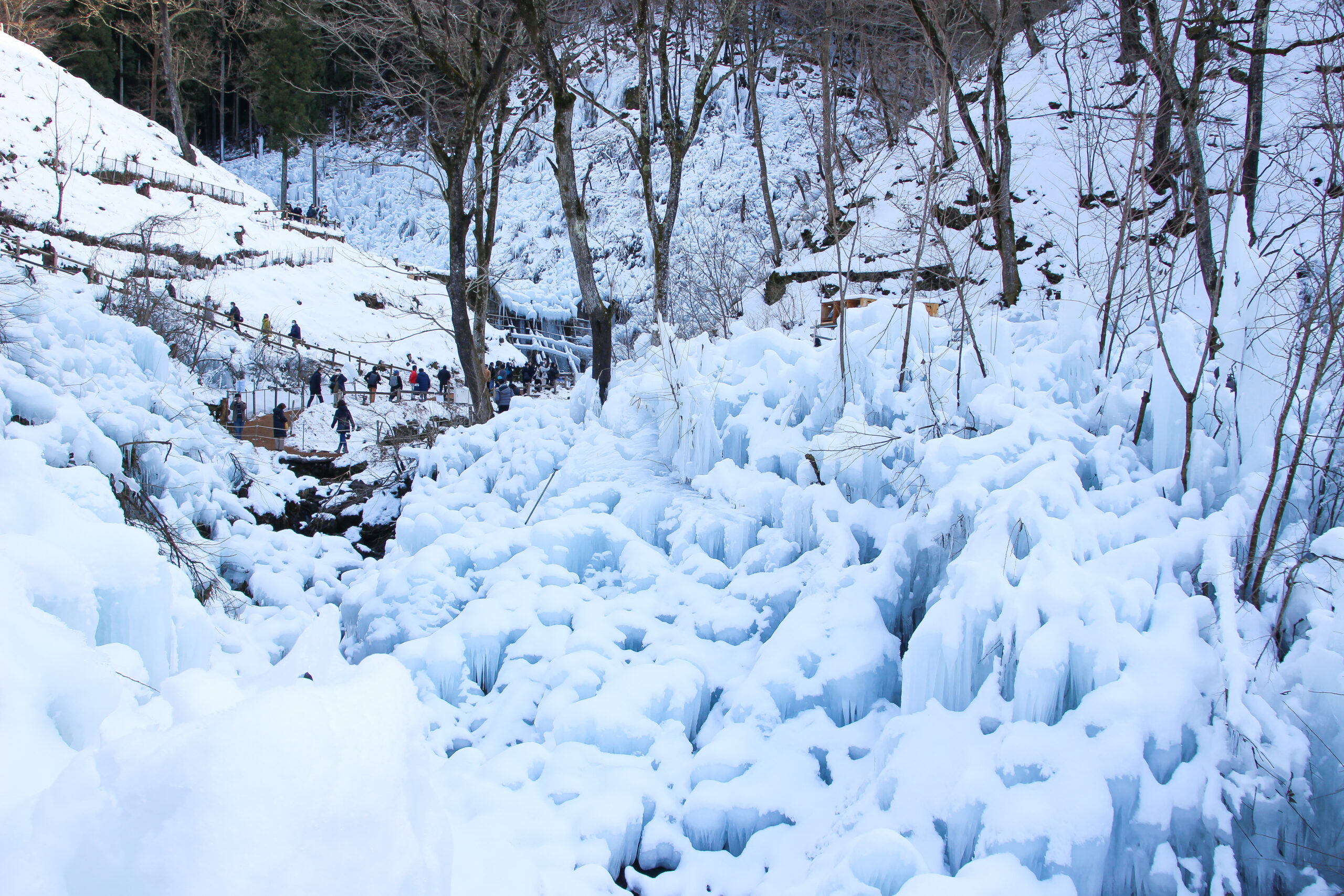 あしがくぼの氷柱