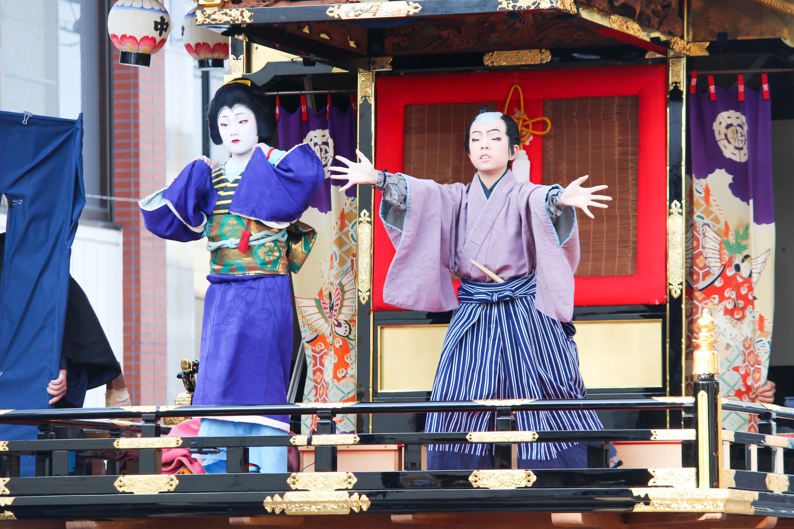 出町子供歌舞伎曳山