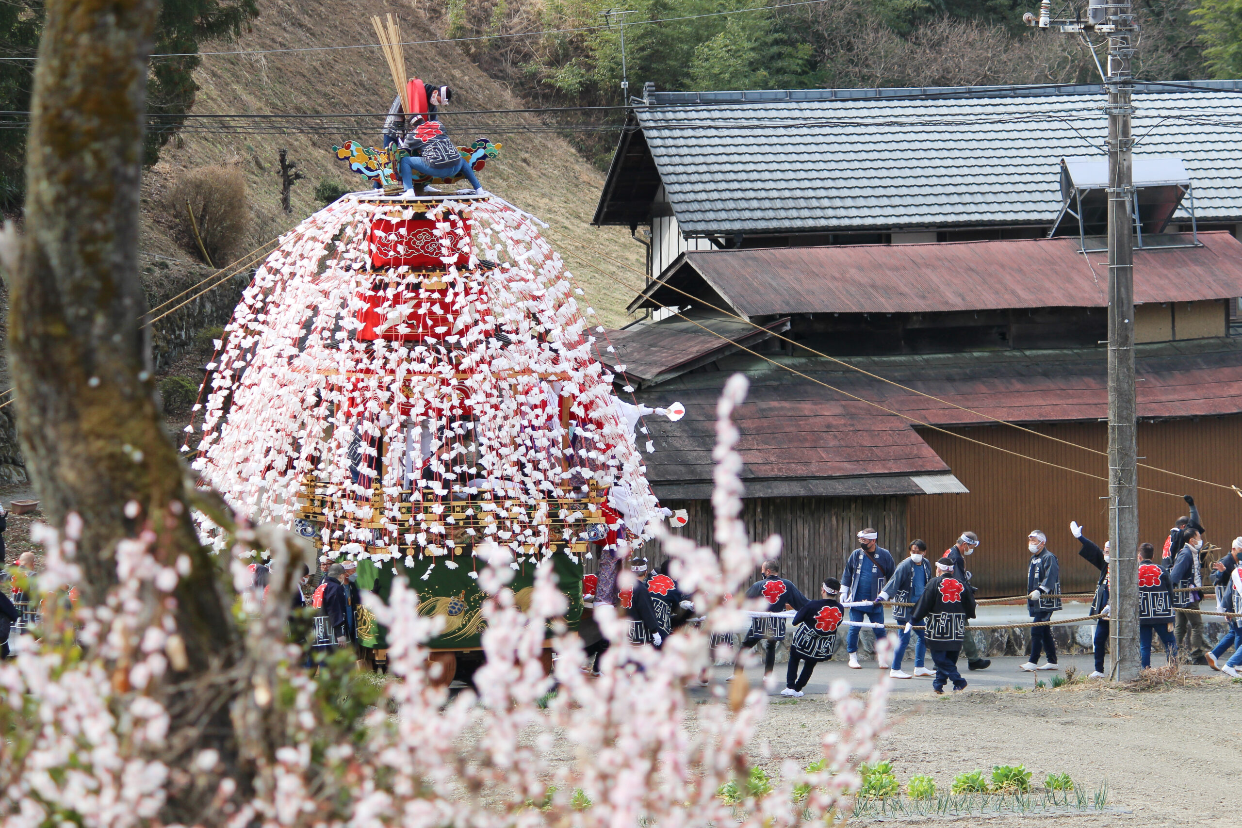 山田の春祭り