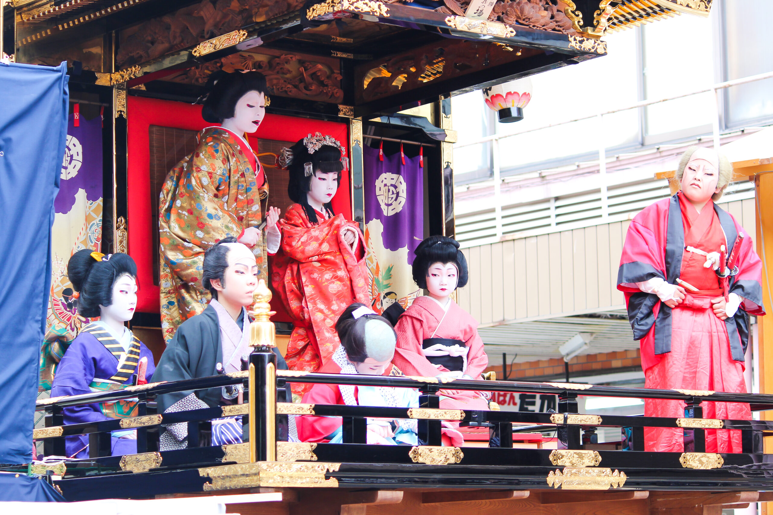 出町子供歌舞伎曳山