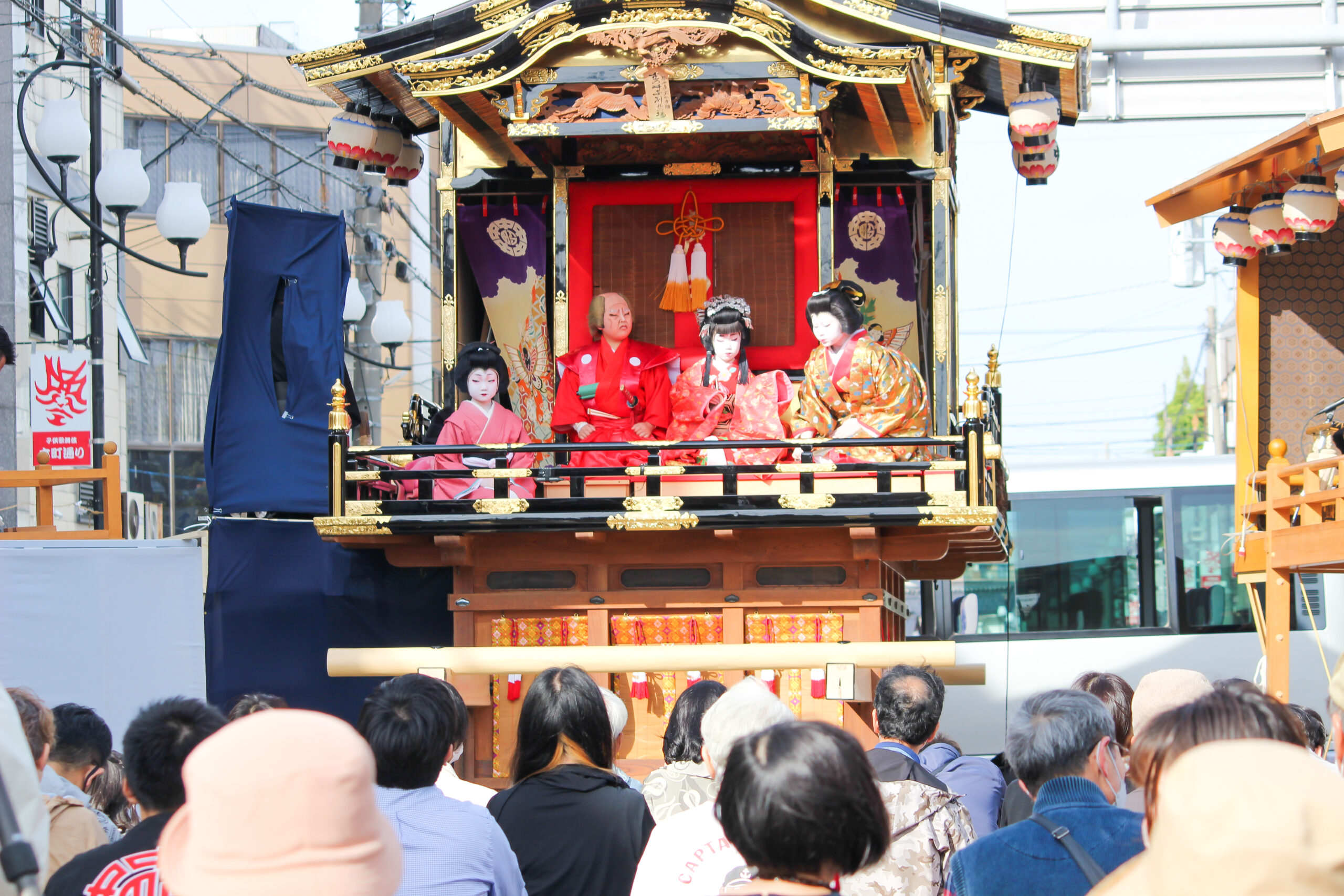 出町子供歌舞伎曳山