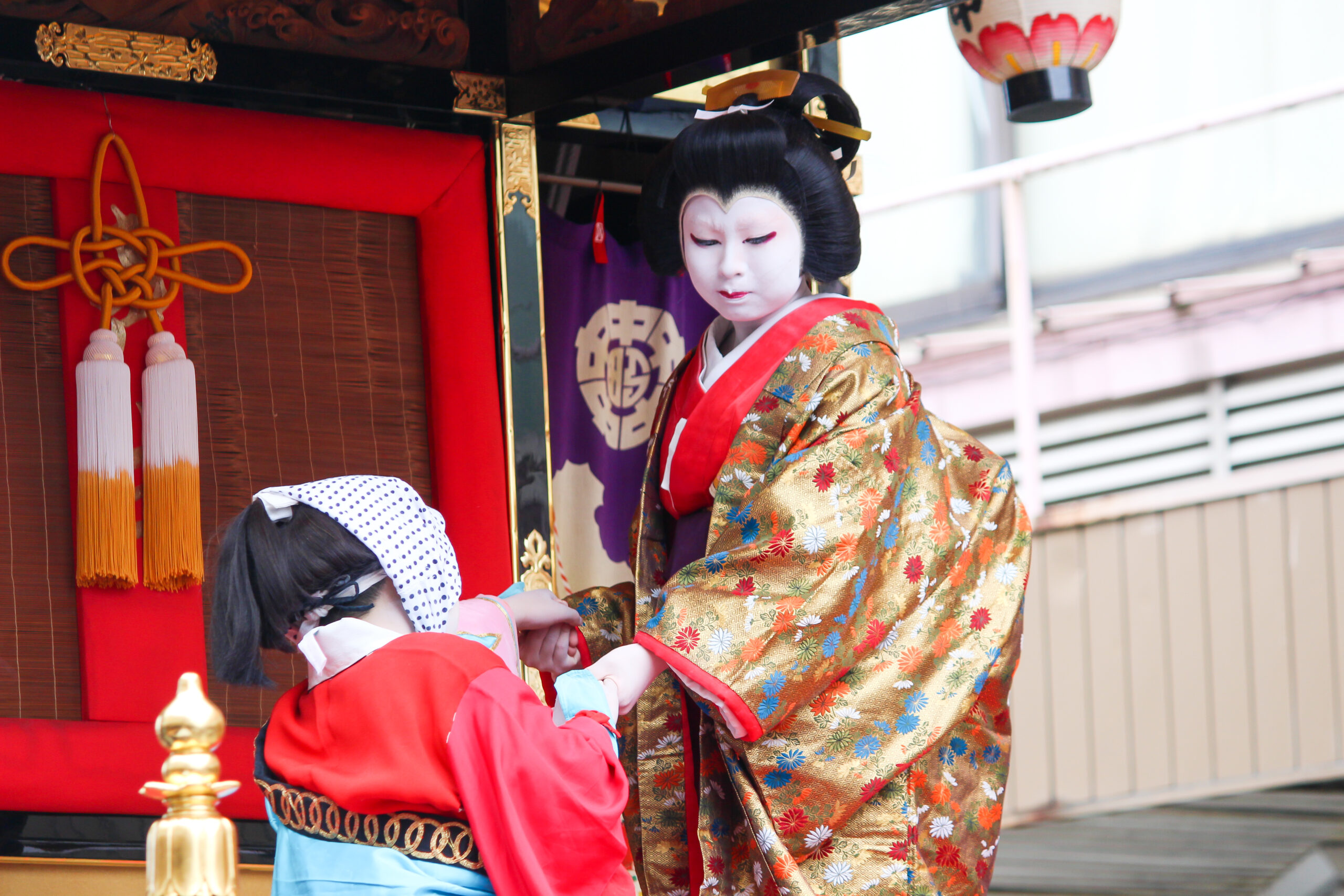 出町子供歌舞伎曳山