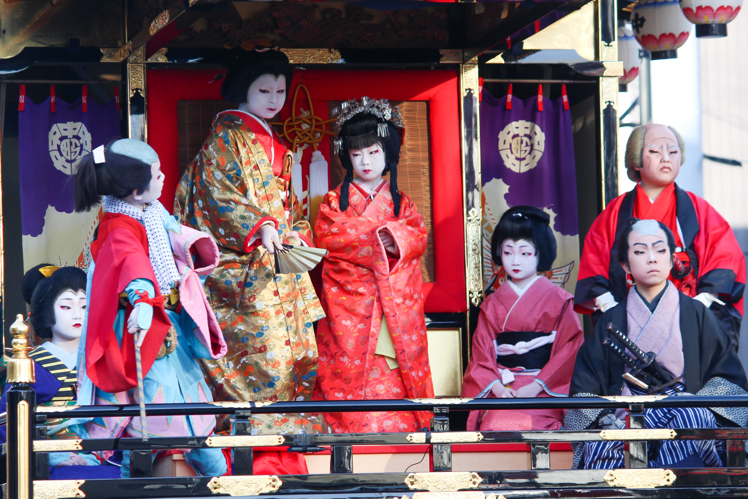 出町子供歌舞伎曳山