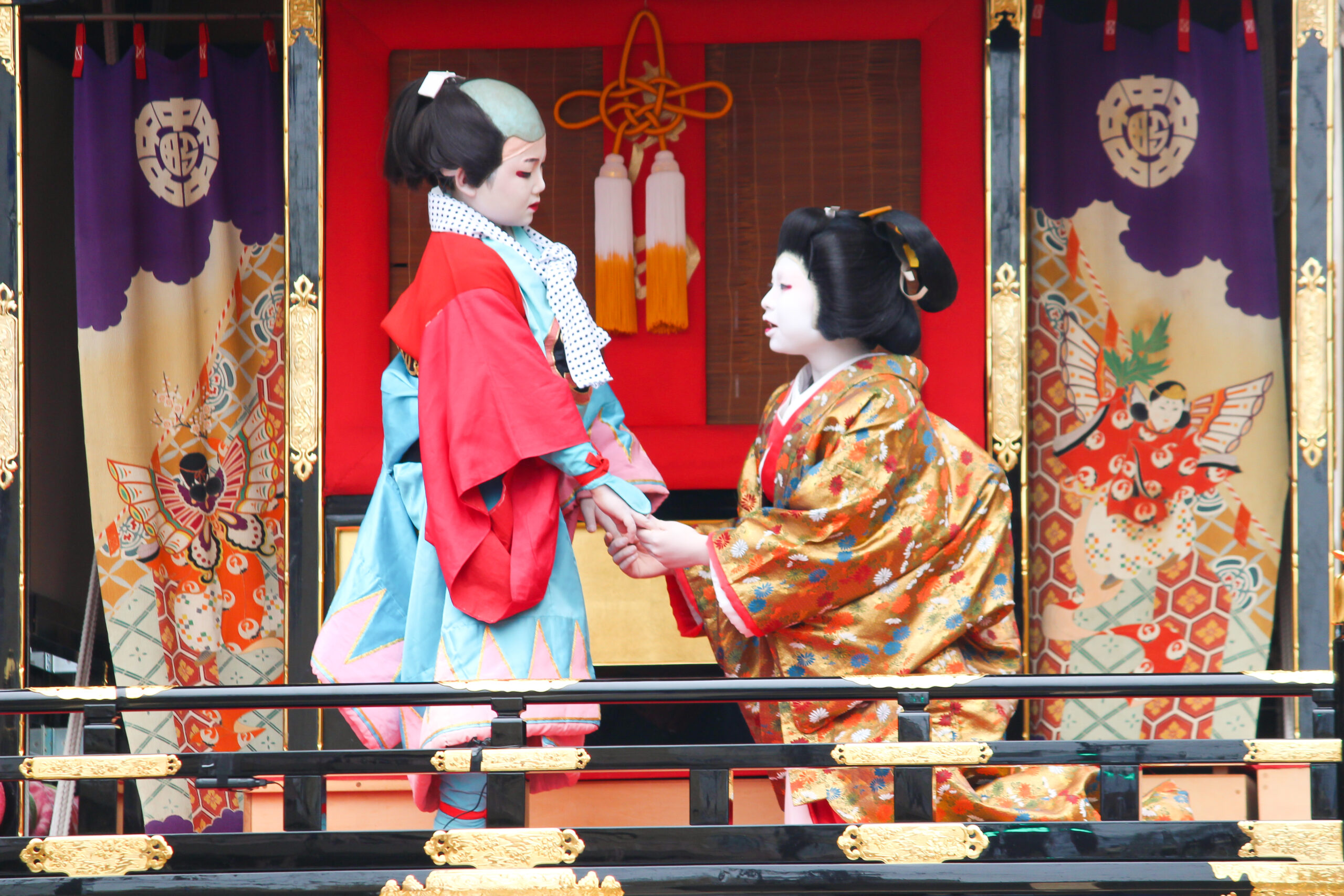 出町子供歌舞伎曳山