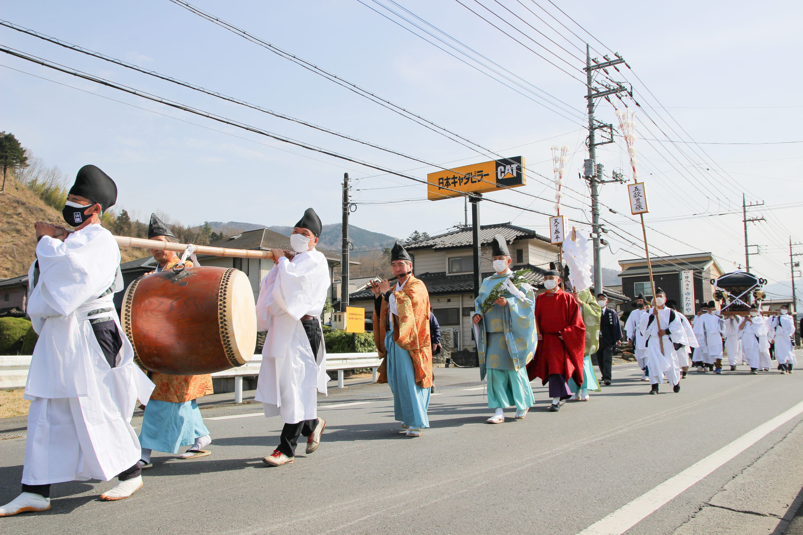 山田の春祭り