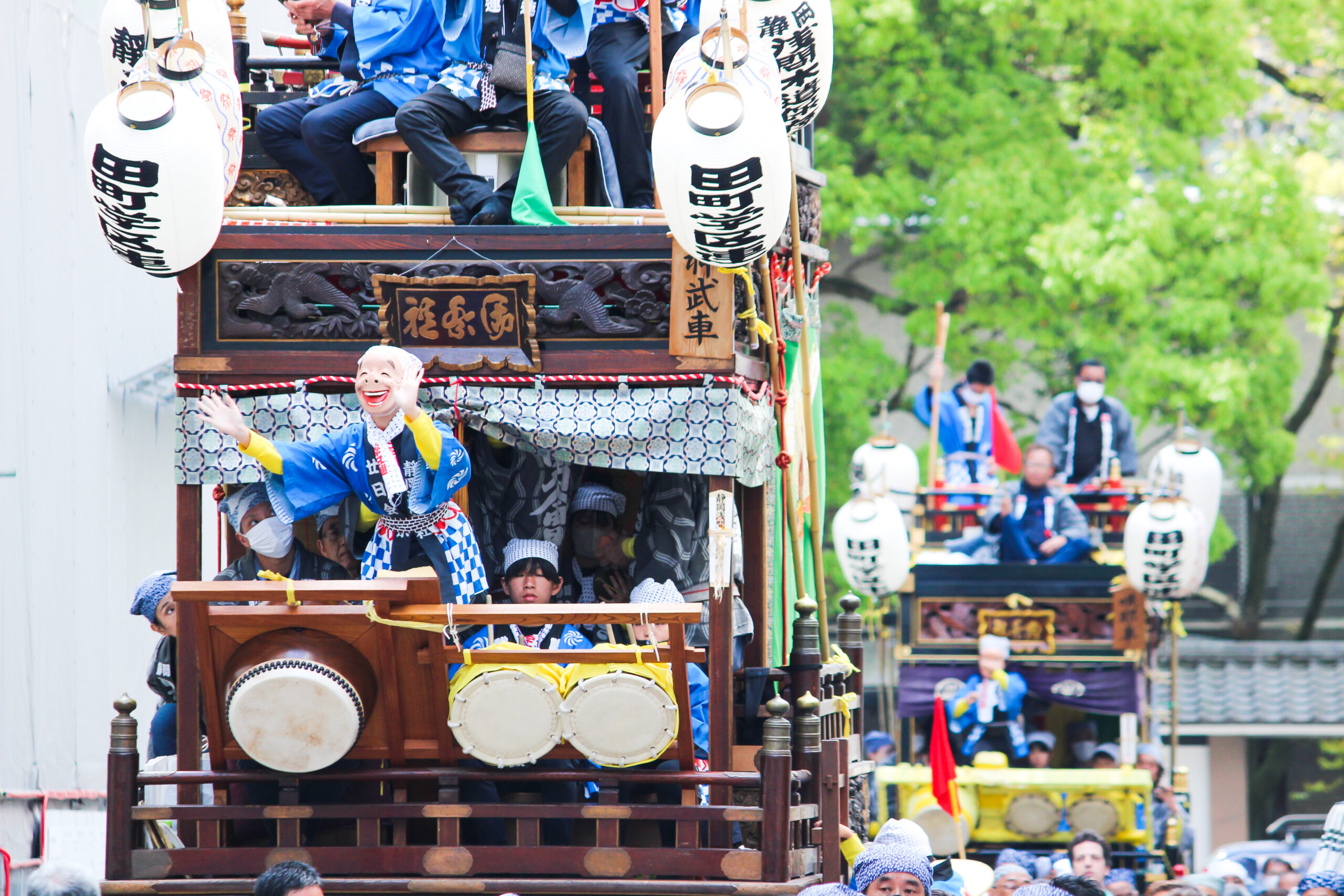 静岡浅間神社廿日会祭では稚児舞楽を見よう！山車、古式稚児行列の練り歩きも｜株式会社オマツリジャパン