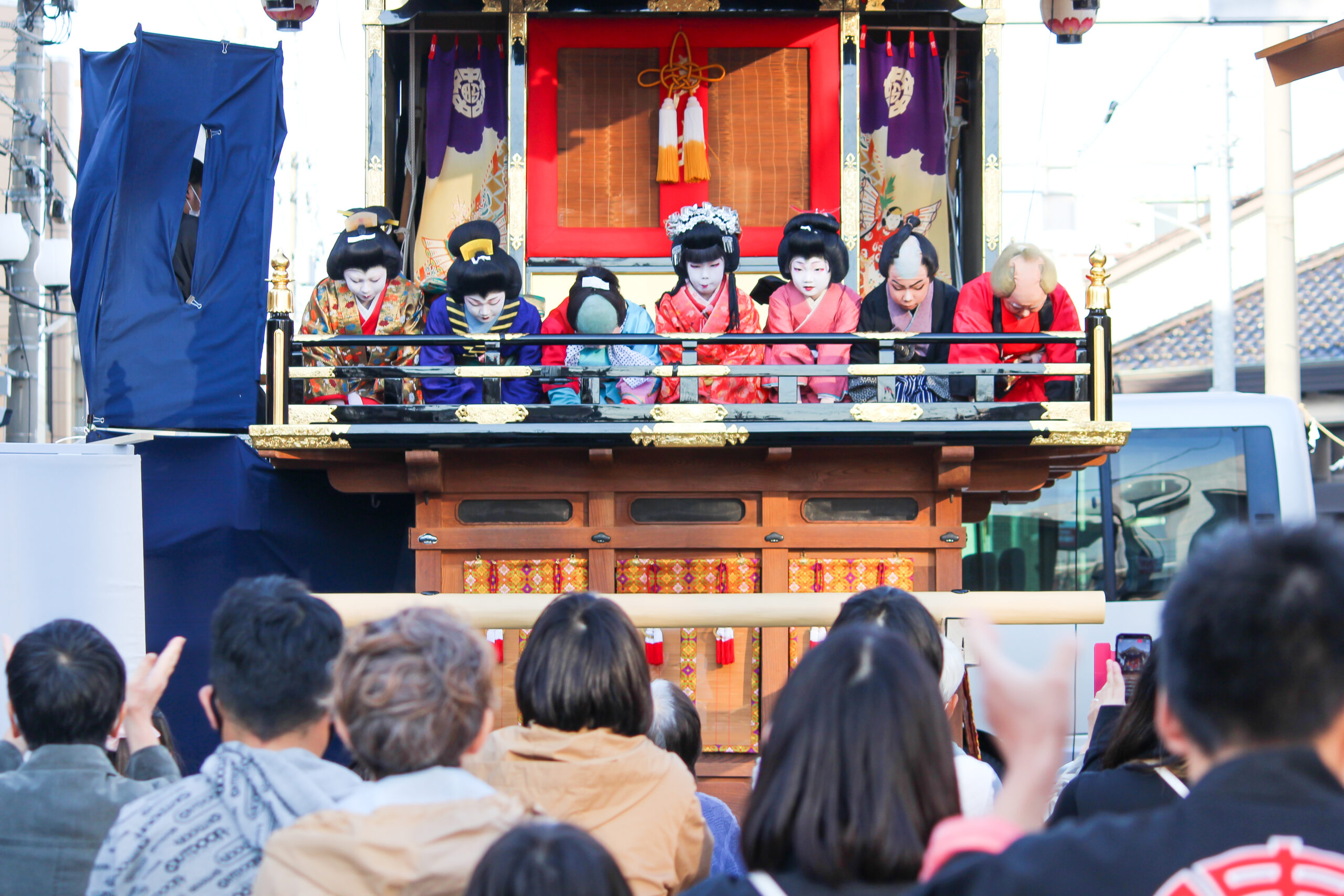 出町子供歌舞伎曳山