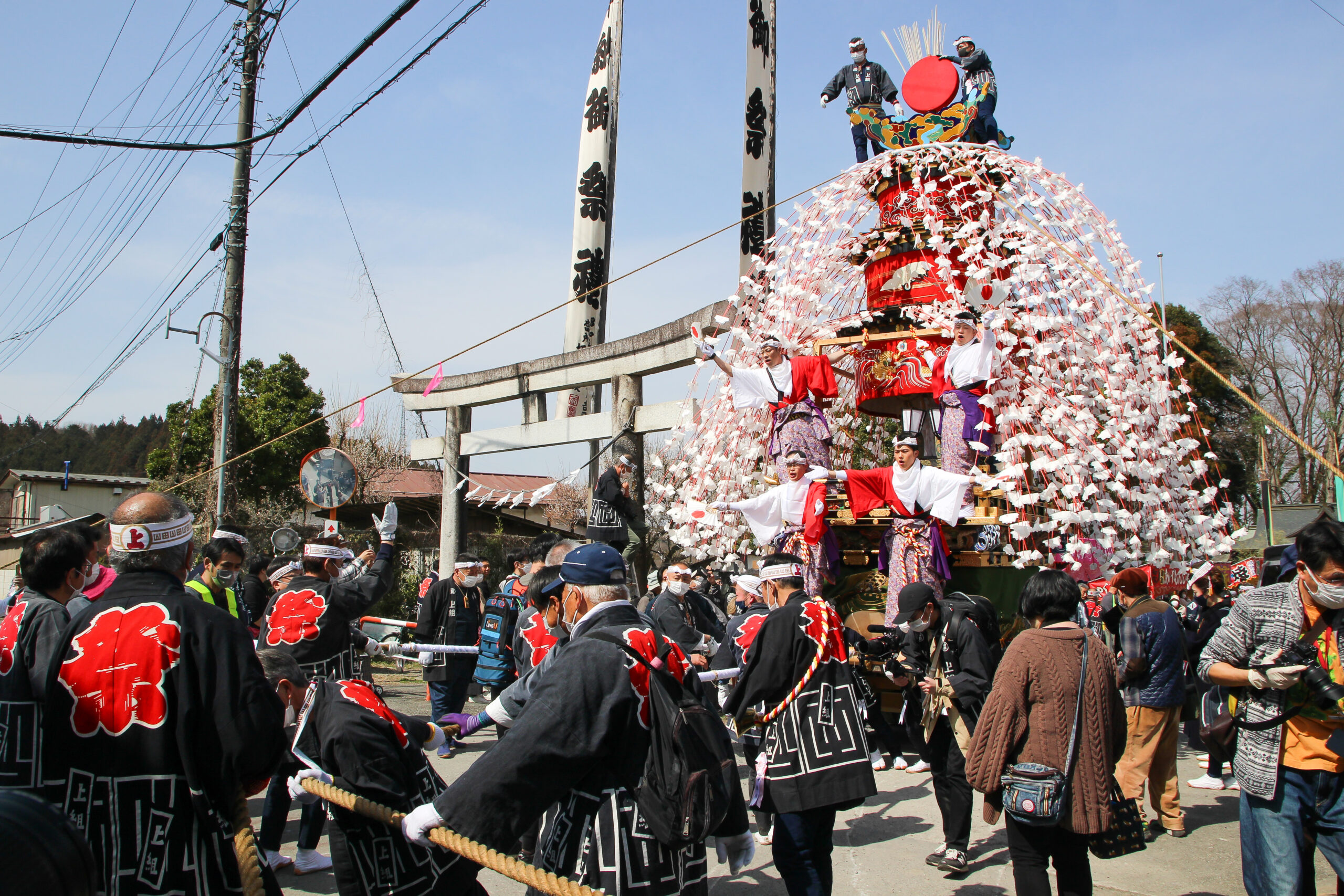 山田の春祭り